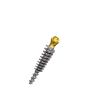 Dental Implant, ROOTT P, D 4.5 mm, L 18 mm.