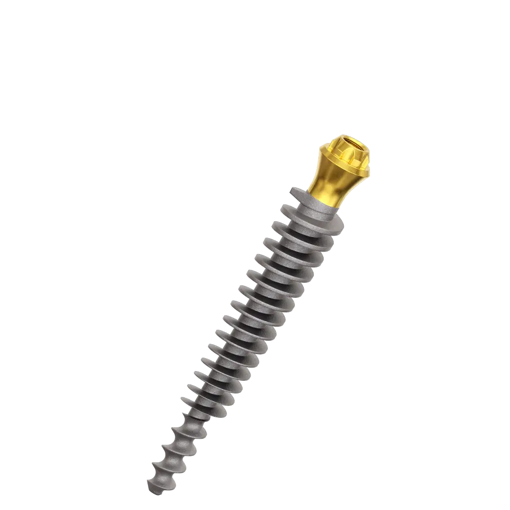 Dental Implant, ROOTT P, D 4.5 mm, L 24 mm.