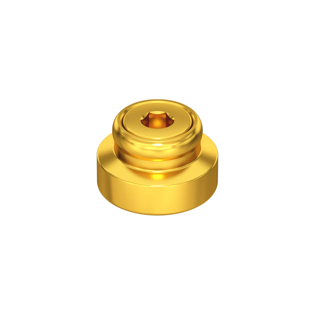 Healing abutment, narrow, 0 mm, M.