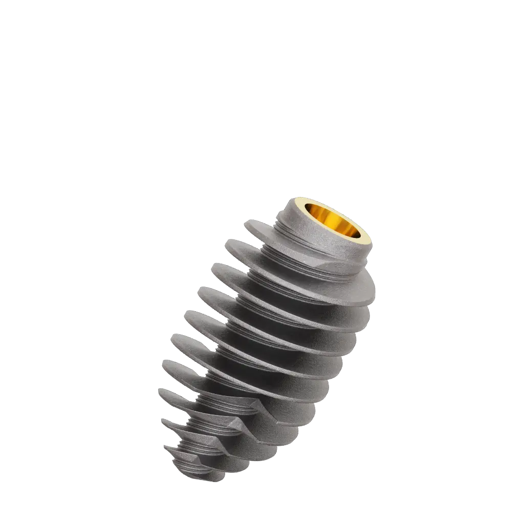 Dental Implant, ROOTT R, D 6.5 mm, L 12 mm.