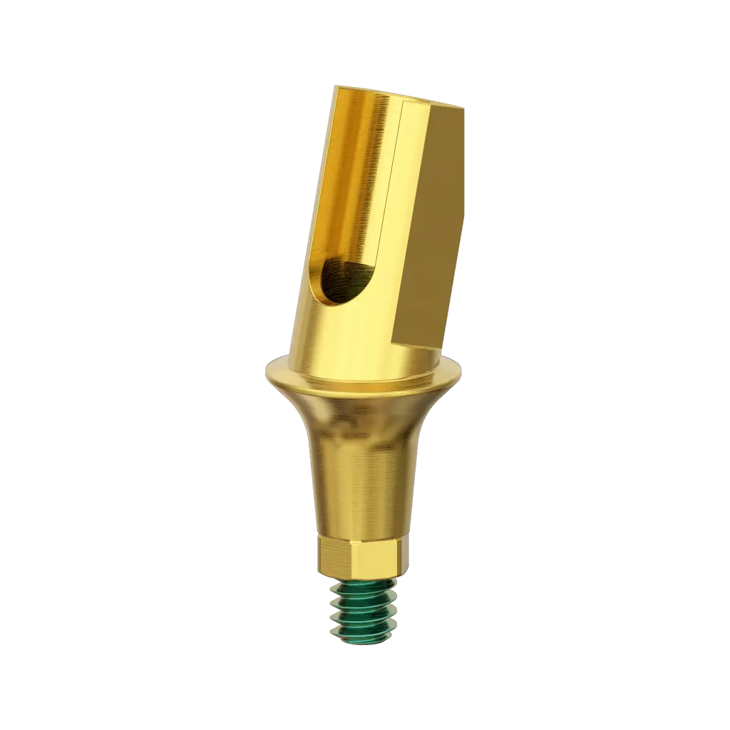 Abutment, 15°, 2 mm, R.