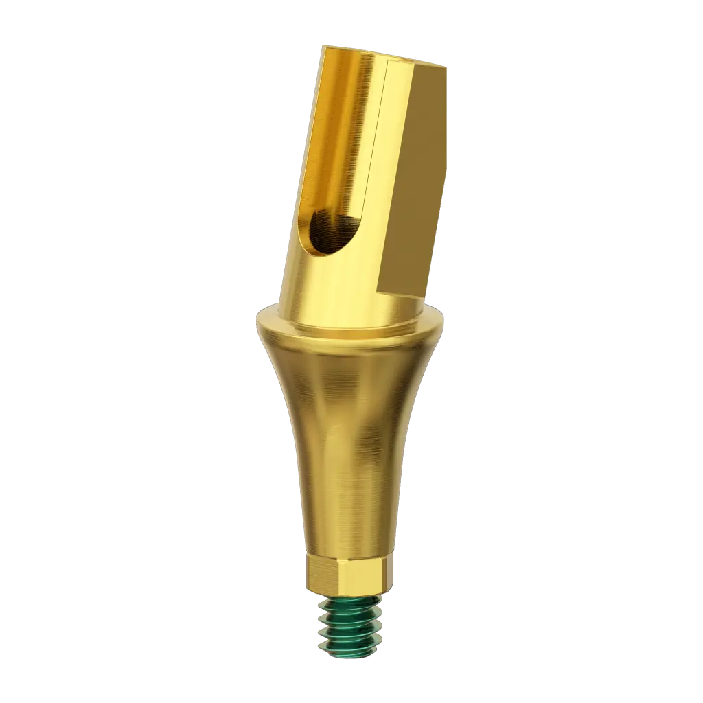 Abutment, 15°, 4 mm, R.