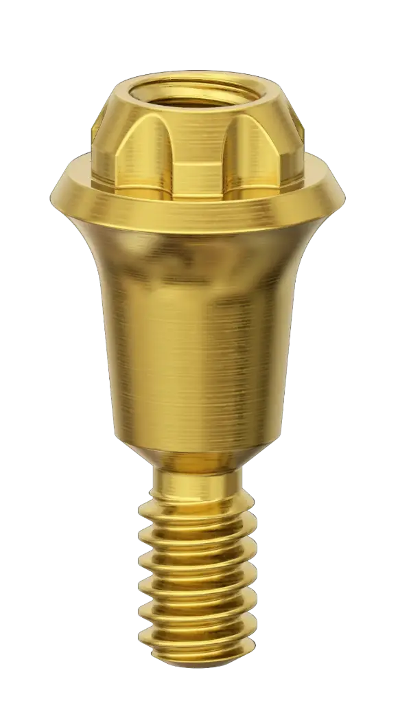 Abutment, multi-unit, 1 mm, R.